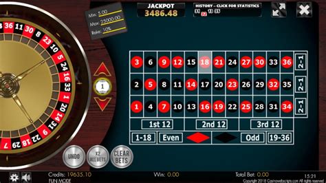 Игра Jackpot Roulette NoZero 2D Advanced  играть бесплатно онлайн